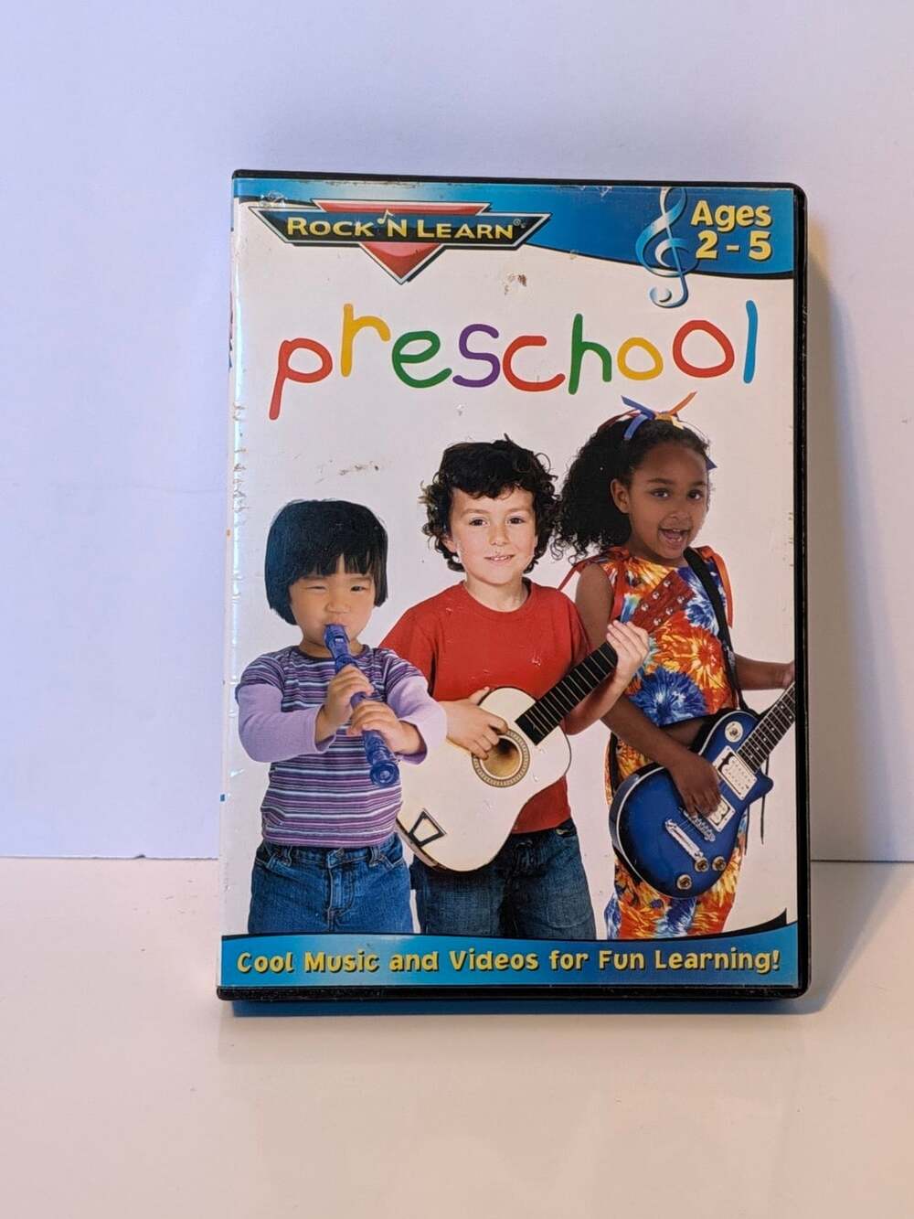 Rock 'n Learn Preschool DVD Ages 2-5 Cool Music and Videos for Fun Learning